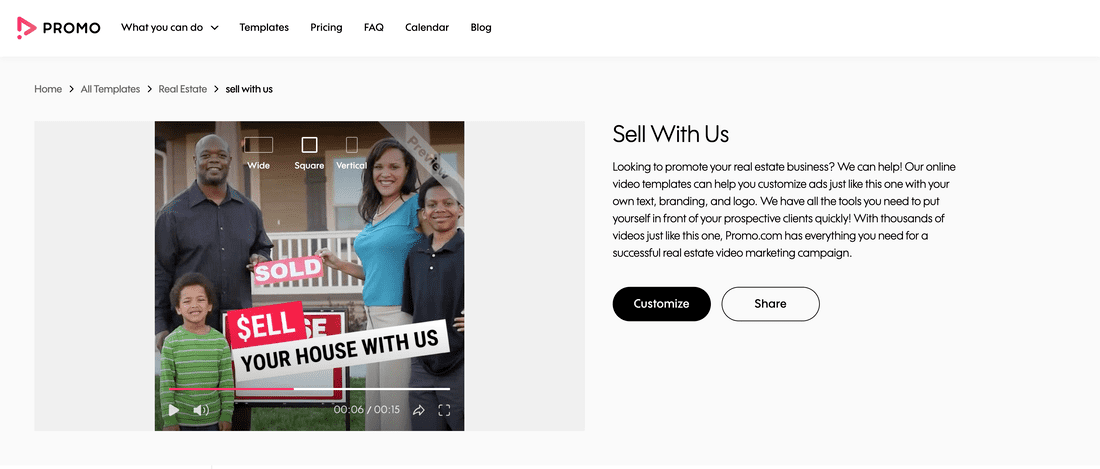 promo.com template immobilier