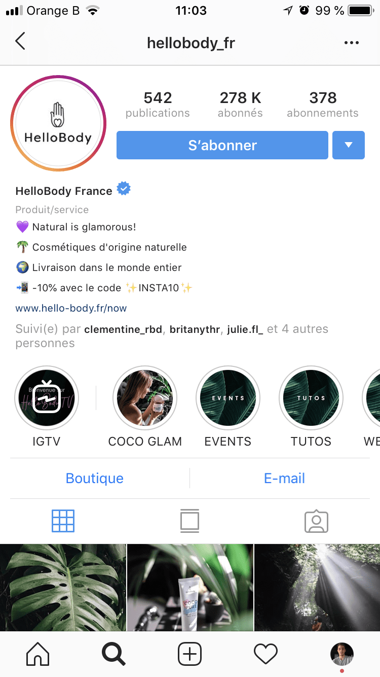 Ecriture pour bio instagram - Antimnemonic