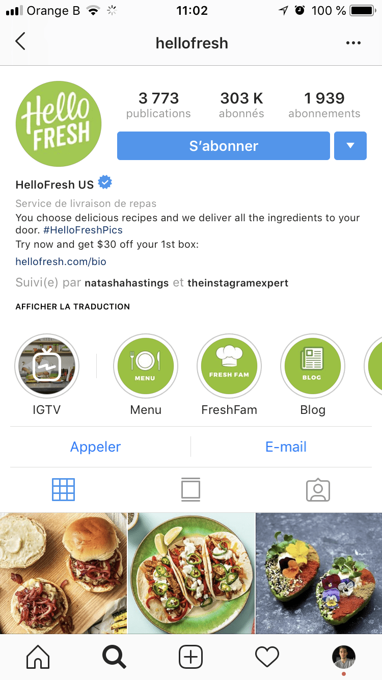 Comment crire une bio  Instagram  originale avec des 