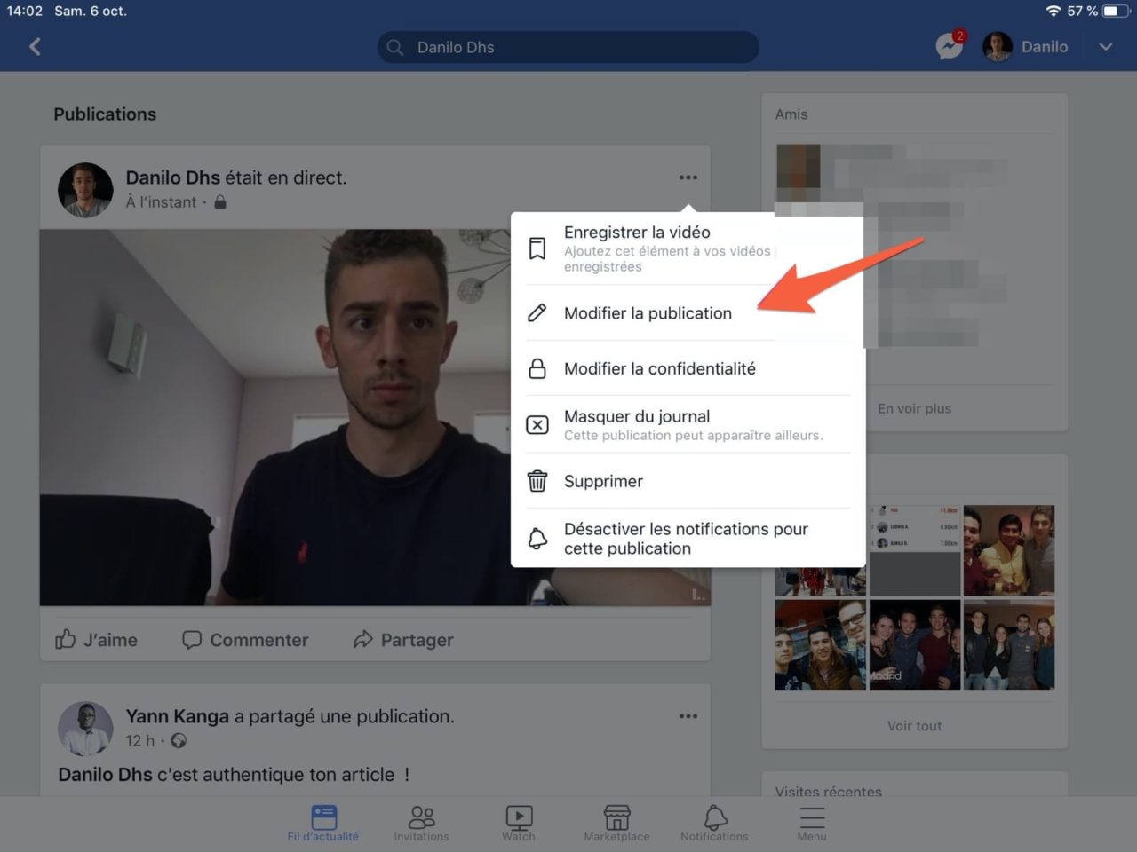 Comment Faire Pour Prendre Une Video Sur Facebook