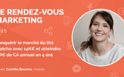 #95 – Conquérir le marché du thé matcha avec 14K€ et atteindre 2M€ de CA annuel en 4 ans avec Camille Becerra, CEO @Anatae (1/2)