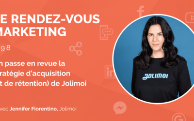 #98 – On passe en revue la stratégie d’acquisition (et rétention) de Jolimoi avec Jennifer Fiorentino, Co-fondatrice @Jolimoi (2/2)