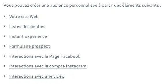 audience facebook ads